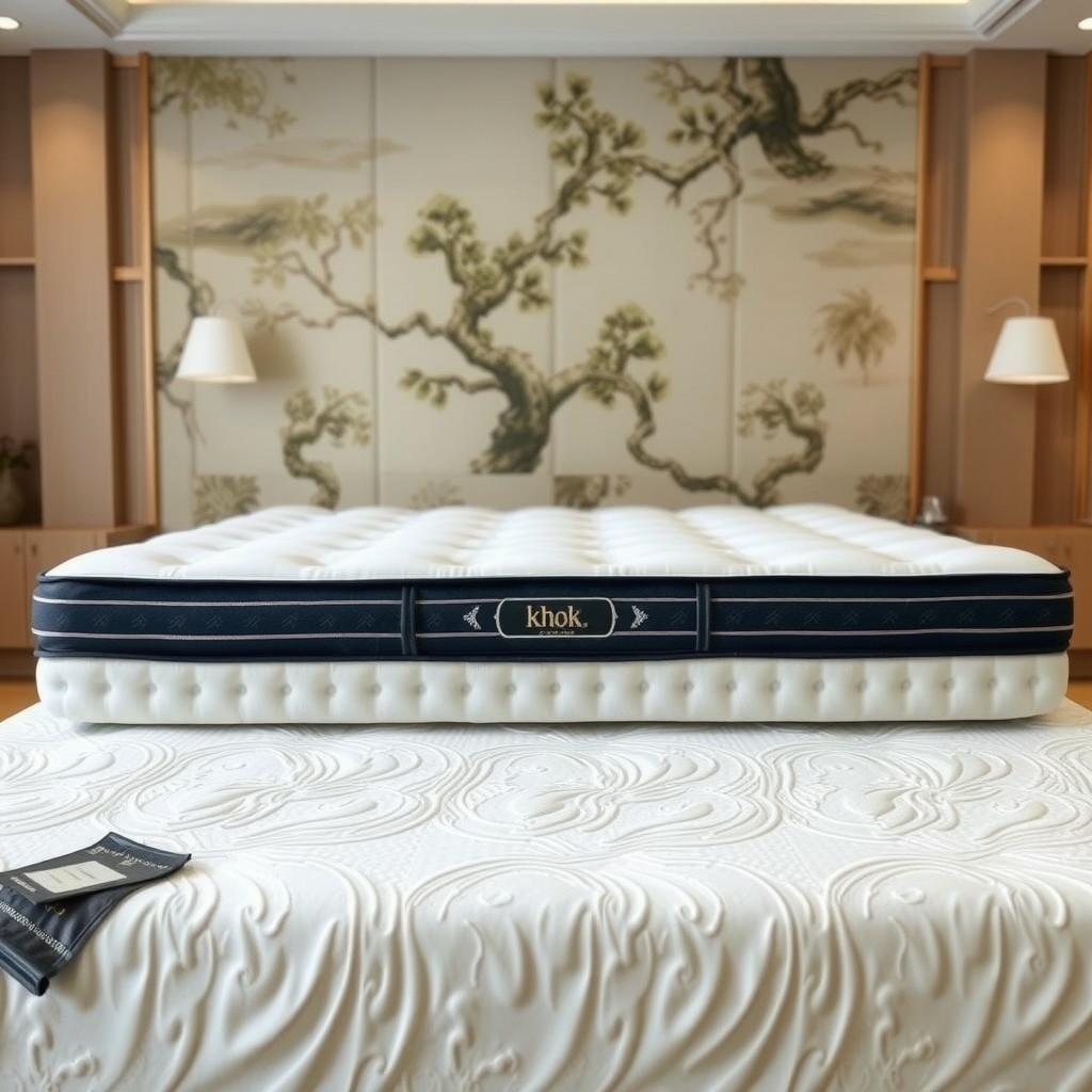 Nệm chất lượng Kho Nệm Thắng Lợi trên giường kê đúng phong thủy 